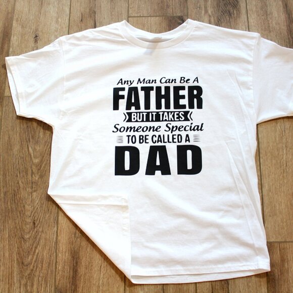 Any Man Can Be A Father Shirt - Father Appreciation Gift - Gift For Dad - Picture 2 of 3